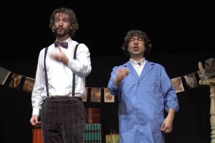 Compagnia Manicomics Teatro in «Un chilo di libri per un panino»
