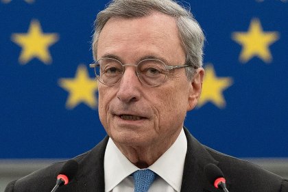 MARIO DRAGHI, in collegamento da remoto<br /><em>Dialogo sull'Europa</em>