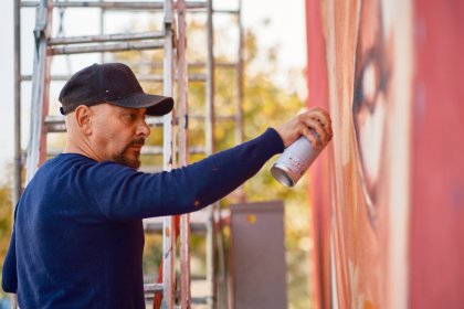 Incontro con lo street artist Antonio Cotecchia, in arte Koté