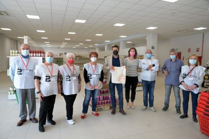 “Priorità a povertà e urgenze sociali” - All’Emporio Solidale l’esordio di Reggi presidente