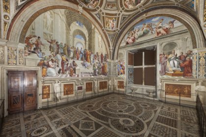 Raffaello maestro della bellezza e dell'armonia. La Stanza della Segnatura