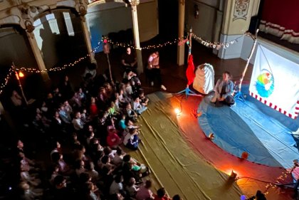 CIRCOLUNA - L’unico circoteatro d’ombre al mondo
