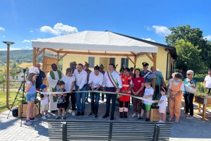 Morfasso, inaugurato il Giardino Sensoriale del centro Filoss