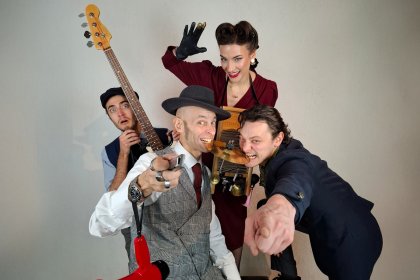 Record Hop Dj Henry e Andy Fisher<br />Steve Lucignolo Band “<i>Not ordinary swing</i>”