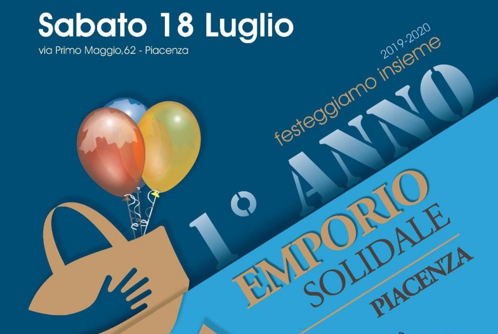 1° Anno | Emporio Solidale di Piacenza